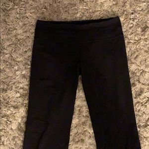Black workout pants